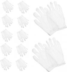 Garneck 200pcs Dotted Static Gloves for PC Repairing Washable Esd Work Gloves with Enhanced Grip Non-slip Safety for Electronic Assembly and Computer Installation