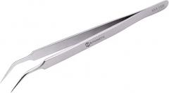 Multipurpose Curved Tweezers Anti-Static Stainless Steel Tweezers High Precision Tweezers for Electronics, Jewelry Making, Models, Medical, Crafts, Soldering, Watches, Phones Repair