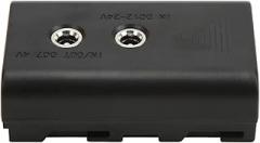 NPF550 Dummy Battery, Plastic, 7.4V / 3A Output for NPF550 NPF570 - Stable Power Supply, Low Temperature, Ideal for LED Lights and Monitors