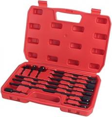 Extended Multi Angle Sleeve Set 12pc 40cr Steel Flexible Joint for Screwdrivers Drill Bits Accessing Confined Engine Bay Electronics