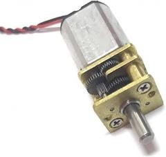 ELLANA Powered mini Tiny Mini N20 Motor with Wire, Geared 3V5V6V12V High Torque Electric Electronic Smart Lock 30~150 RPM Motor Torque Gear