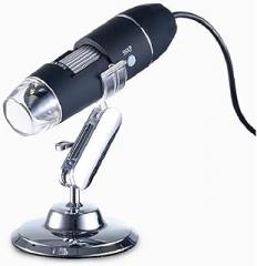 Microscopes Equipment 1600X 2MP 1080P 8 LED Adjustable Digital Electronic Stereo Microscope(500X)