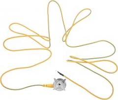 Alipis Static Grounding Cable Flexible Ground Wire for Electronic Devices High Visibility Construction Static Electricity Protection for Use