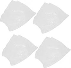 Homoyoyo 4Pcs Disposable car Cover Plastic Bike Cover Protector Clear Motorcycle Cover Electric scootr Outdoor Motorcycle Bike Cover Electronic scoote