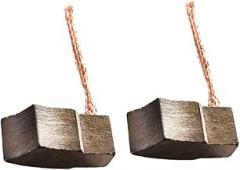 Automotive Electronic Fan Motor Carbon Brush Set 2pcs for Replacement and Motor Efficiency Support