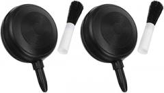2pcs Air Blower and Brush for Lens Cleaning Dust Removal Tool for Camera Keyboard and Electronics Maintenance Essential Cleaning Supplies for Photographers and Tech Enthusiasts