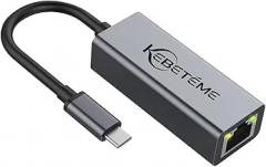 Kebidumei 1000Mbps USpB Ethernet Adaptier USpB 3.0 Network Card to USpB RJ45 LAN for PC MaicBook Win 10/11 Xlaoml Ethernet USpB Cable New 2026 High for Reliable Electronic Component