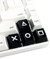 Keyboard Keycaps Arrow/Direction PSP Cherry MX Key Cap for Corsair K55 K65 K63 MX Switches Backlit/Keychron C3 Pro / K8 / K2 Version 2 / Razer Huntsman/MageGee Mechanical Gaming Keyboard (Black)