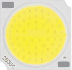 1PCS COB Chip 1919mm 10w 12w 15w 18w 24w 30w Light-Emitting Diode Source Accessories for Spotlights and Track Lights for Repair(12W 6500K 36-38V)