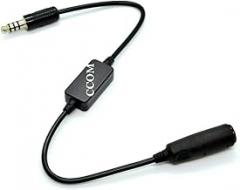 Low to High Impedance Converter Helicopter Headset Adapter, Military to Civilian Helicopter Headset Adapter