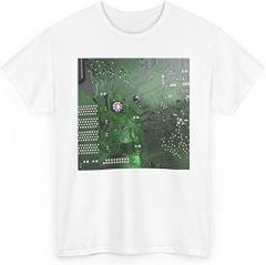 3dRose Green Computer chip Macro Photography Microchip - Motherboard Electronics Circuits - tech Geek Nerd