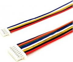 5pcs 10cm 1.0mm Wire Cable Connector Electronic Line Terminal Plug,2P