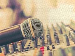 Puzzles for Adults 500 Pieces Jigsaw Puzzles Microphone Voice Speaker Audio Synthesiser Electronic Music Instrument Puzzles Clearance Big Large Puzzles Difficult Cool Hard Puzzles for Adults