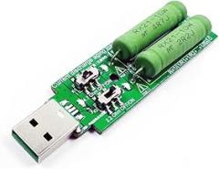 1 Piece Electronic Load USB Resistor Electronic Load with Switch Adjustable 5V1A/2A/3A Battery Capacity Voltage Discharge Resistance Tester