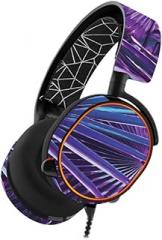 MightySkins Skin Compatible with SteelSeries Arctis 5 Gaming Headset - Neon Palms | Protective, Durable, and Unique Vinyl Decal wrap Cover | Easy to Apply, Remove, and Change Styles | Made in The USA