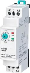 ERV-60 On Delay Time Relay Electronic Adjustable (0.1-60sec.) 1Pcs(150-260VAC 24VDC)