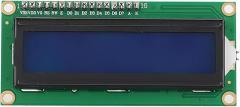 Pilipane LCD Module 1602 Display, LCD Module 1602, Display, with IIC/I2C Interface Adapter Board Blue Screen, Easy 3 3V Installation for Electronics Personally Constructed
