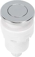 AUNMAS Air Switch Button 28mm Mounting Hole, Pneumatic Pressure Switch for Sink Garbage Disposal, ABS Plastic Chrome Plated Kitchen Counter