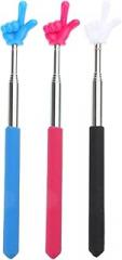 Classroom Pointer Telescopic Teachers Pointer Mini Teaching Hand Pointer Finger Pointers Retractable Hand Pointing Stick 3 Pieces Teachers Pointers