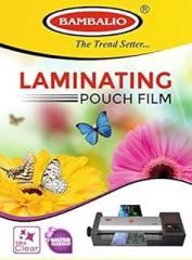 Bambalio Professional Thermal Laminating Bag 70 x 100 mm ID Card Size -125 Micron / 100 Sheets LAM325