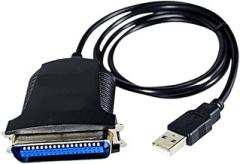 HONGP USB to Parallel Printer Cable, 36pin USB Port Adapter Adaptor Cable Lead IEEE1284 for Computer PC Lead Adapter