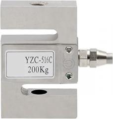 Load Cell Sensor, YZC-516C Load Cell C2 Compression Force Measurement Bidirectional Voltage S-Type Pressure Sensor 100Kg 200Kg 300Kg 500Kg 1T 1.5T 2T for DIY Portable Electronic Kitchen Scale Kit(2T)