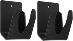 2pcs Wall Mounted Barcode Scanner Stand Adjustable Cradle Holder for Mobile and Handheld Scanners Space-Saving Stable Mount for Supermarket and Retail Counters