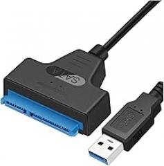 USpB 3.0 to SATA Cable USpB to SATA III Hard Drive Adaptier UP to 6 Gbps for 2.5Inch External SSD HDD Hard Drive 22 Pin Sata III New 2026 High for Reliable Electronic Component