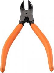 5.9 inch Right Angle Pliers with 90 Degree Elbow Design, Metal Wire Cutters for Irregular Cutting, Electronic Pliers with Spring Action and Plastic Coated Comfort Grip Handle for Precision Work