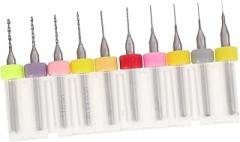 Generic 20pcs Tungsten Steel Spiral Drill Bit Set High Durability Hand Tool for for and Construction Projects Range