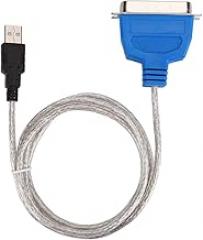 High Speed USB Cable Adapter Up to 12 MBITs for 98/xpview, Compatible with Parallel Printers for HomeOffice Use