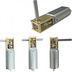 DC3V 6V 12V 1218-050 Mini 050 Gear Motor Single/Dual/Long Shaft 4RPM-381RPM Slow Speed High Torque WormAll Metal Gearbox Motor New 2026 High for Reliable Electronic Component