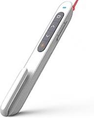 Norwii N27 Wireless Presentation Clicker, Hyperlink Volume Control Powerpoint Clicker, 328FT Red Light Control Range Clicker for Powerpoint Presentations Remote Pointer Slide Advancer