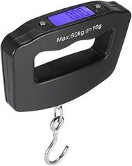 Crane Scale with Digital Display 50kg Hook Weight Electronic Industrial Portable Function Tare Change Unit Commercial Use