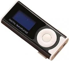 New Portable MP3 Player LCD Screen Slim Mini Clip Mp3 Player Electronic Sports Music Player Support Micro SD TF Card Flashlight|Black