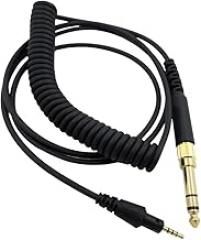 Replacement Spring 6.35mm Cable Extension Cord for Pioneer DJ HDJ-X5 HDJ-X5BT HDJ-X7 HDJ-S7 HDJ-CX HDJ-Cue1 HDJ-Cue1BT Headphone New 2026 High for Reliable Electronic Component