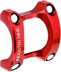 Industry Nine A35 Stem Faceplate Red