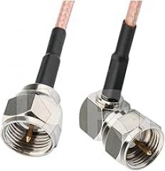F Male to F Male Female Straight Right Angle Coaxial Cable F Type Splitter Pigtail RG316 Cable Assemblies New 2026 High for Reliable Electronic Component, Precision, Stable Performance