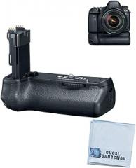 BG-E21 Battery Grip Replacement Compatible with Canon 6D Mark II DSLR Camera, Vertical Battery Holder Grip with Two Compartments for 1 or 2 LP-E6/LP-E6N Battery (Battery Not Included)