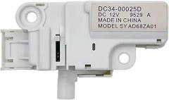 DC34-00025D Electronic Door Lock Delay Switch Compatible for Samsung Washing Machine Washer Parts