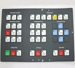 A98L-0001-0524#K 46 Key - Keysheet Membrane A98L-0001-0524#K Operator Panel Membrane
