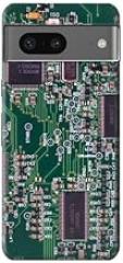 R3519 Electronics Circuit Board Graphic Case Cover for Google Pixel 7a