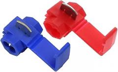 fengpeng 20pcs/Lot Wire Cable Connectors Lock Electric Quick Splice Terminals Crimp NonDestructive Without Breaking Line AWG 22-18