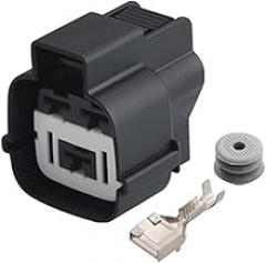 Xiaojiang Store 1/5/10/20 Sets 3 Pin KET Automobile Male Female Connector Electronic Fan MG642292-5 Fit for Hyundai Kia Tucson Traka Santa Fe (Color : 3p Female, Size : 1 Set)