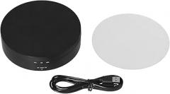 Zerodis Motorized Rotating Display Stand, Electric Turntable with Two Way Rotation Three Speed Adjustable Angle Adjustable for Wine Electronics Decoration Photography (abs #11)