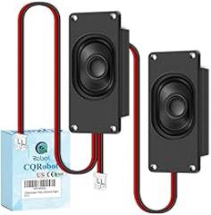 CQRobot Speaker 3 Watt 8 Ohm Compatible with Arduino Motherboard, JST-PH2.0 Interface. It is Ideal for a Variety of Small Electronic Projects.