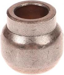1Pc 10mm Hole Shaft Iron Copper Alloy Bearing Bush 20mm Outer Spherical Washing Machine Fan Electronic Starter Rotor Stator Slide Bushing