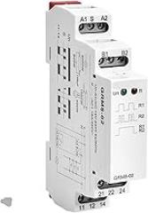 GRM8 Din Rail Electronic Latching Relay Memory Relay Impulse Relay SPDT 16A Step Relay AC230V OR AC/DC12-240V 1Pcs (Size : GRM8-01 AC230V)