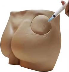 Hip Injection Training Model Buttock Muscle Advanced Electronic Teaching Model Big Size 24 * 16.5 * 18CM DIY Use Tool