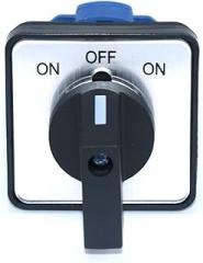 SZW26/LW26-20 20A 660V 1 Pole ON Off ON Power Supply 3 Gear Mechanical Changeover Selector Cam Switch for Electronic Starter(D101.1 ON Off ON 48)